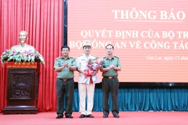 Thông báo quyết định của Bộ trưởng Bộ Công an về việc điều động công tác đối với Đại tá Lê Văn Hà-Phó Giám đốc Công an tỉnh Gia Lai