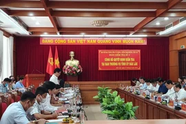 Ban Chỉ đạo Trung ương về phòng, chống tham nhũng, tiêu cực kiểm tra 4 đơn vị tại Đắk Lắk