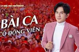 Đan Trường hát tiếng Việt và Anh cổ động Sea Games 31