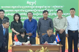 Ban Chuyên trách tỉnh Gia Lai hội đàm với Ban Chuyên trách tỉnh Stung Treng