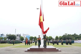 Lễ Thượng cờ và dâng hoa, dâng hương Chủ tịch Hồ Chí Minh: Trang nghiêm, thành kính