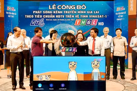 Kênh truyền hình Gia Lai phát sóng theo tiêu chuẩn HD trên vệ tinh Vinasat-1