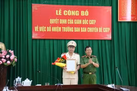 Bổ nhiệm nhân sự mới tại Công an TP. Hồ Chí Minh