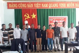 Ra mắt "Chi hội Nông dân không vi phạm pháp luật" tại xã Krông Năng