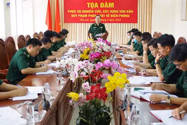 Tọa đàm xây dựng văn bản quy phạm pháp luật về biên phòng