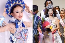 Đằng sau vương miện Miss Teen United Nations của nữ sinh Kiên Giang