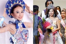 Đằng sau vương miện Miss Teen United Nations của nữ sinh Kiên Giang