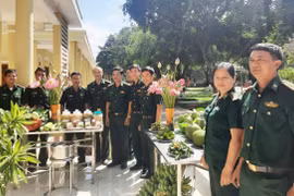 Đồn Biên phòng Cửa khẩu Quốc tế Lệ Thanh tổng kết công tác hậu cần quân đội