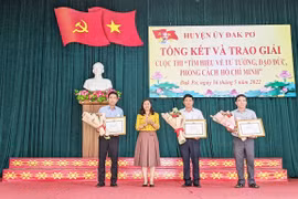 Đak Pơ trao giải cuộc thi tìm hiểu về tư tưởng, đạo đức, phong cách Hồ Chí Minh