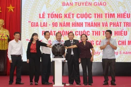 Phát động Cuộc thi "Tìm hiểu tư tưởng, đạo đức, phong cách Hồ Chí Minh về nâng cao đạo đức cách mạng; phòng-chống tham nhũng, tiêu cực"