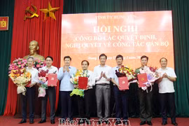 Ban Bí thư, Ủy ban Thường vụ Quốc hội chỉ định, phê chuẩn nhân sự mới