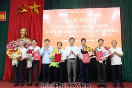 Ban Bí thư, Ủy ban Thường vụ Quốc hội chỉ định, phê chuẩn nhân sự mới