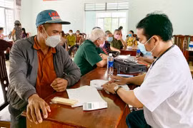 Tặng quà, khám bệnh, cấp thuốc miễn phí cho người dân huyện Chư Prông