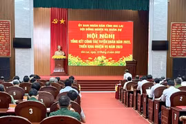 Gia Lai: Tổng kết công tác tuyển quân năm 2022, triển khai nhiệm vụ năm 2023