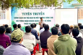 Tuyên truyền chính sách chi trả dịch vụ môi trường rừng ở huyện Mang Yang