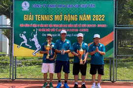 Chư Păh tổ chức Giải Tennis mở rộng năm 2022
