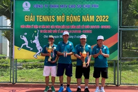 Chư Păh tổ chức Giải Tennis mở rộng năm 2022