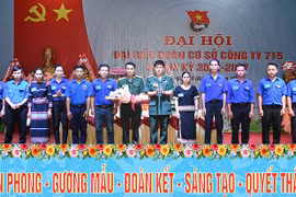 Đại hội đại biểu Đoàn cơ sở Công ty 715