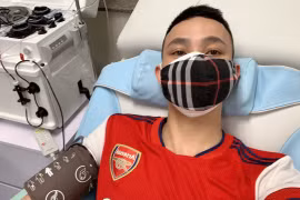 Lan tỏa trên mạng xã hội: Ngưỡng mộ chàng trai 100 lần hiến máu