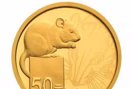 Trung Quốc phát hành bộ tiền xu bằng vàng và bạc mừng Xuân Canh Tý