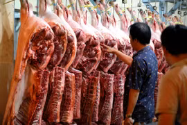 Hai bộ bắt tay tính chuyện nhập khẩu thịt heo
