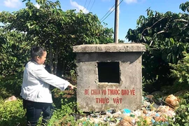 Ia Grai: Ô nhiễm vì bao bì, chai lọ thuốc bảo vệ thực vật