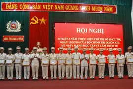 Công an Gia Lai gương mẫu làm theo gương Bác