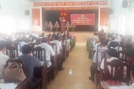 Chư Pưh: Đại hội điểm Chi bộ thôn Hòa Tín