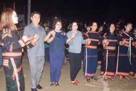 Gia Lai: Sôi nổi Ngày hội Đại đoàn kết buôn Rưng Ma Nin