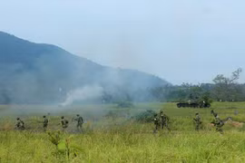 Quân đoàn 3: Diễn tập vòng tổng hợp có bắn đạn thật