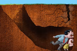 'Chết' vì... đất