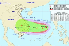 Bão số 6 tăng cấp nhanh, hướng vào Quảng Ngãi - Ninh Thuận