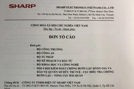 Sharp Việt Nam tiếp tục tố cáo Asanzo giả mạo tài liệu, lừa dối người tiêu dùng