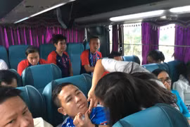 Đoàn thể thao Việt Nam gặp tai nạn trên đường dự lễ khai mạc SEA Games 30