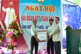 Phó Chủ tịch UBND tỉnh Gia Lai dự Ngày hội Đại đoàn kết tại làng Krêl