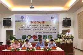 Thứ trưởng Lê Quốc Doanh: Rà soát vùng nguy cơ thiếu nước tưới trong vụ Đông Xuân