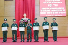 Bộ Chỉ huy Bộ đội Biên phòng tỉnh Gia Lai: Hội thi cán bộ giảng dạy chính trị năm 2020