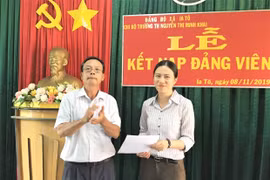 Đoàn xã Ia Tô: Chú trọng tạo nguồn nhân lực cho Đảng