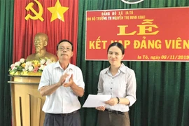 Đoàn xã Ia Tô: Chú trọng tạo nguồn nhân lực cho Đảng