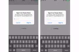 Cẩn thận với yêu cầu nhập mật khẩu Apple ID bất chợt trên iOS