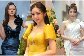 Thảm đỏ VTV Awards 2020: Quỳnh Kool, Phương Oanh, Diễm My 9x... gợi cảm hút mắt