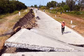 Dự án xây dựng nâng cấp đê biển Tây: Nhiều sai sót nghiêm trọng