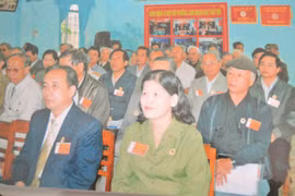 Hội Cựu chiến binh phường Tây Sơn: Điển hình trung kiên, cốt cán