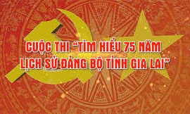 Cuộc thi "Tìm hiểu 75 năm lịch sử Đảng bộ tỉnh Gia Lai": Công bố kết quả Kỳ thi thứ tám