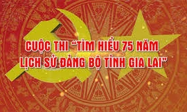 Cuộc thi "Tìm hiểu 75 năm lịch sử Đảng bộ tỉnh Gia Lai": Công bố kết quả Kỳ thi thứ tám