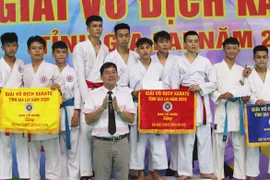 Giải vô địch Karate tỉnh Gia Lai năm 2020: Câu lạc bộ Trung Nguyên 1 giành giải nhất toàn đoàn