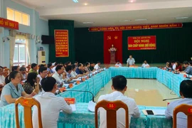 Hội nghị Ban Chấp hành Đảng bộ thị xã Ayun Pa khóa XIX (mở rộng)