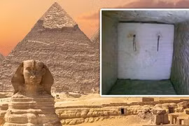 Phát hiện sửng sốt sau cánh cửa bí mật bên trong kim tự tháp Ai Cập