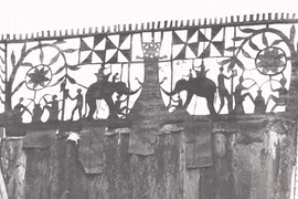 Đặc sắc phù điêu voi chầu