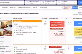 Khách sạn 5 sao tại Hà Nội đồng loạt giảm giá tới… 80%